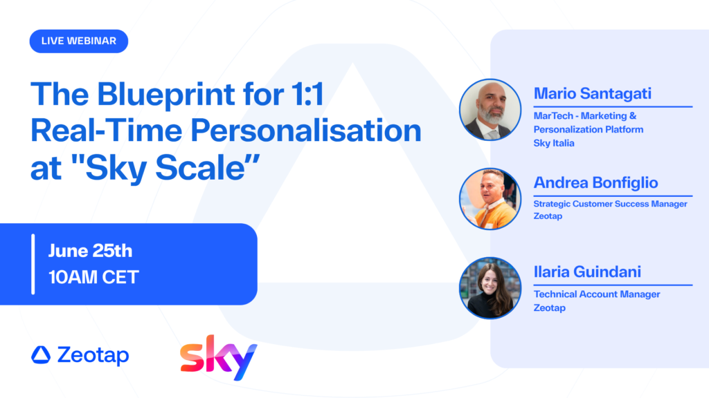 The Blueprint for 11 Real-Time Personalisation at Sky Scale