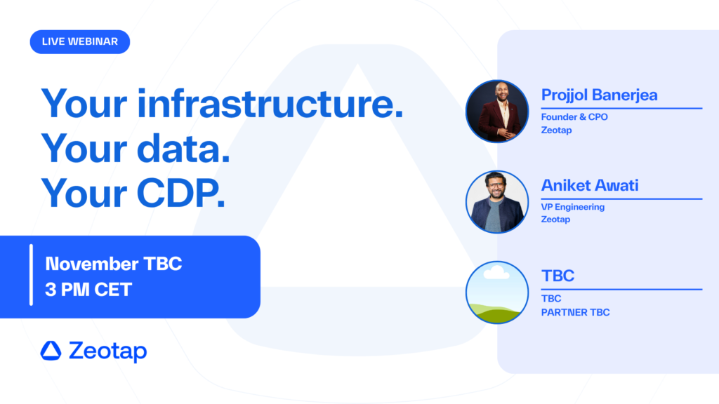 Your infrastructure. Your data. Your CDP. (1)